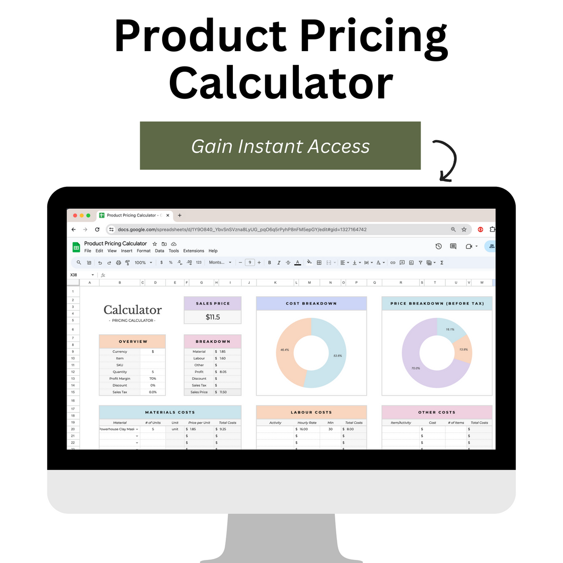 Product Pricing Calculator